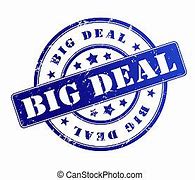 Image result for Big Deal Clip Art