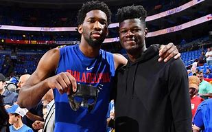Image result for Joel Embiid Height in Shoes