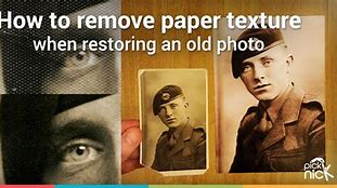 Image result for How to Remove Restore Old Paper Image