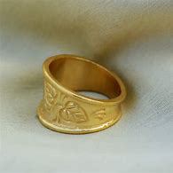 Image result for 18K Gold Band Rings for Women