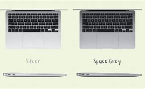 Image result for MacBook Air Grey vs Silver