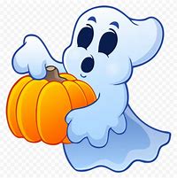 Image result for Ghost Pumpkin Cartoon