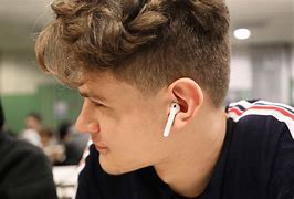 Image result for AirPods On People