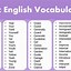Image result for English Vocabulary Beginners