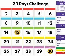 Image result for 30-Day Calendar Work