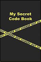 Image result for Secret Code Book