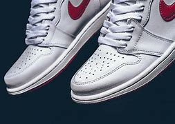 Image result for Air Jordan 1 Metallic Red