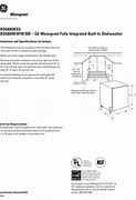 Image result for GE Js966bd2bb Specifications Dimension Chart