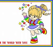 Image result for rainbow brite