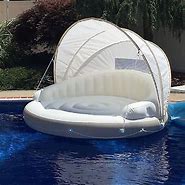 Image result for Pool Float with Canopy