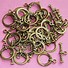 Image result for Brass Swirl Toggle Clasps