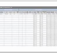 Image result for Computer Inventory Template