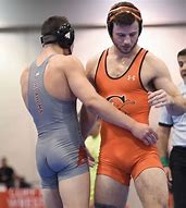 Image result for Women Wear Men's Wrestling Uniform