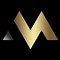 Image result for M Logo Gold and Blue