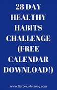 Image result for 30-Day Healthy Habits