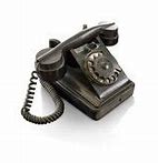 Image result for Old Black Rotary Phone