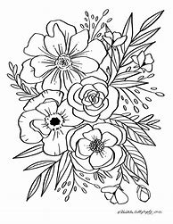 Image result for Floral Coloring Pages