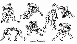 Image result for Wrestling Drawings Easy