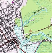 Image result for Detailed Map of Conway SC