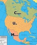 Image result for Canada USA Map Memes