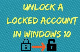 Image result for Lock User Account