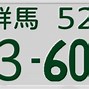 Image result for Initial D Takeshi Nakazoto License Plate