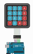 Image result for Copnectar Arduino a Keypad
