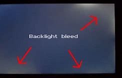 Image result for Phone Backlight Bleeding