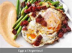 Image result for Egg a L'Argenteuil