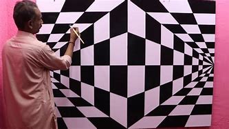 Image result for 3D Optical Illusion Wall Paint
