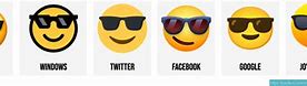 Image result for Sunglasses Emoji with Hat