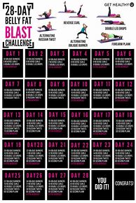 Image result for 30-Day Workout Challenge to Lose Belly Fat