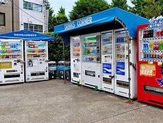 Image result for Cigarette Vending Machine Door in Japan