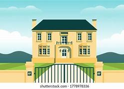 Image result for Cartoon Mansion House