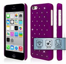 Image result for Purple Rhinestone iPhone 5C Case