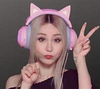 Image result for Gamer Girl Cat Headphones