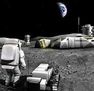 Image result for Futuristic Moon City