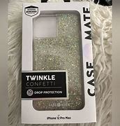 Image result for Case-Mate iPhone 12Promax Twinkle Confetty