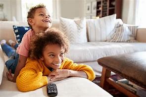 Image result for Kids Watching TV Barefoot