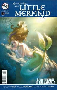 Image result for Grimm Fairy Tales Little Mermaid Cover