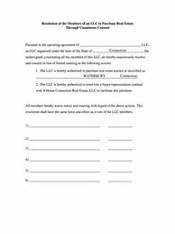 Image result for How to Sign for My LLC Examples