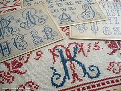 Image result for Cross Stitch Monogram