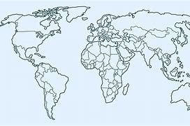 Image result for World Map without Names