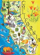 Image result for California Vacation Map