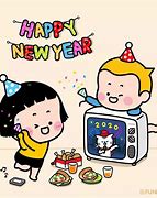 Image result for Cartoon Happy New Year Cozy