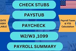 Image result for 35 Free Printable PDF Pay Stubs with Check