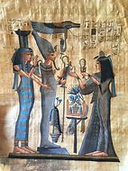 Image result for Egyptian Paintings On Papyrus