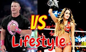 Image result for John Cena and Nikki Bella Ring