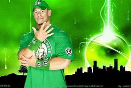 Image result for John Cena WrestleMania Green