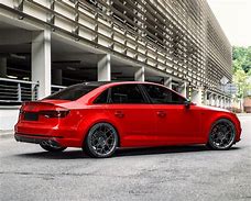 Image result for Red Audi S4 with Rims